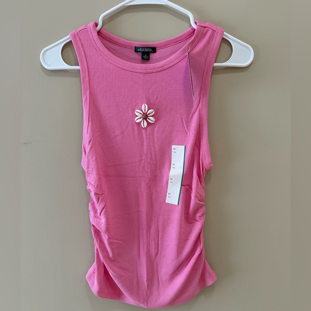 Wild Fable women’s tank top Pink Sleeveless size S.